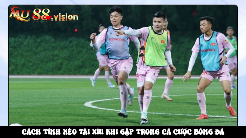 Cách tính kèo tài xỉu khi gặp trong cá cược bóng đá