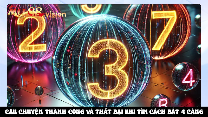 Câu chuyện thành công và thất bại khi tìm cách bắt 4 càng