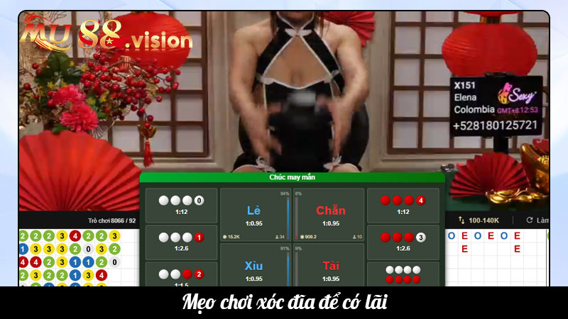 Mẹo chơi xóc đĩa để có lãi